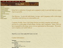 Tablet Screenshot of help-net.com